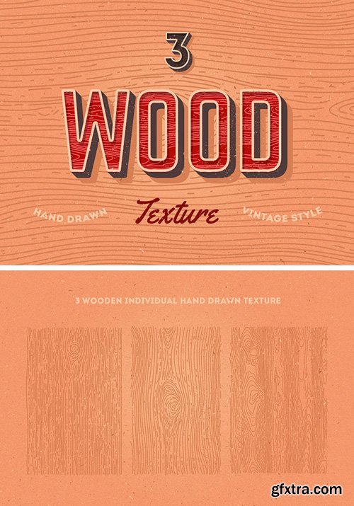 3 Vector Wood Textures