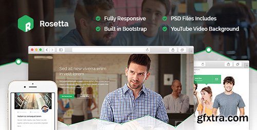 ThemeForest - Rosetta - Multipurpose HTML Template - 11081709