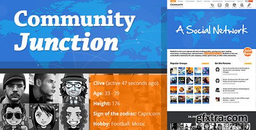 ThemeForest - CommunityJunction v1.2.1 - BuddyPress Theme - 7298510