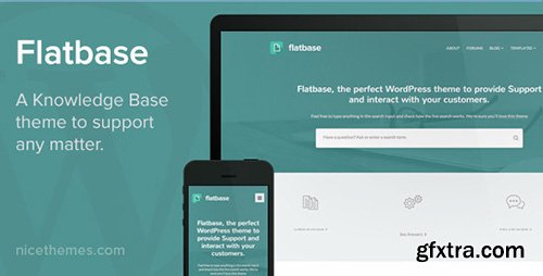 ThemeForest - Flatbase v1.0.2 - A responsive Knowledge Base/Wiki Theme - 7264664