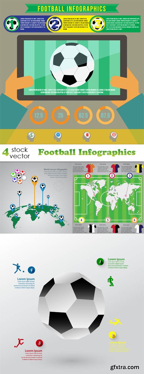 Vectors - Football Infographics