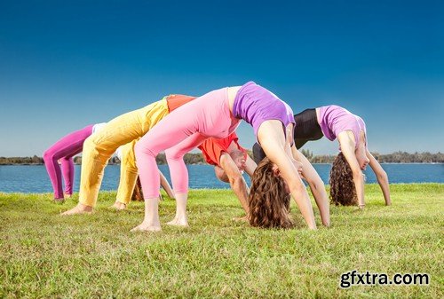 Stock Photos - Sporty girls 3, 25xJPG