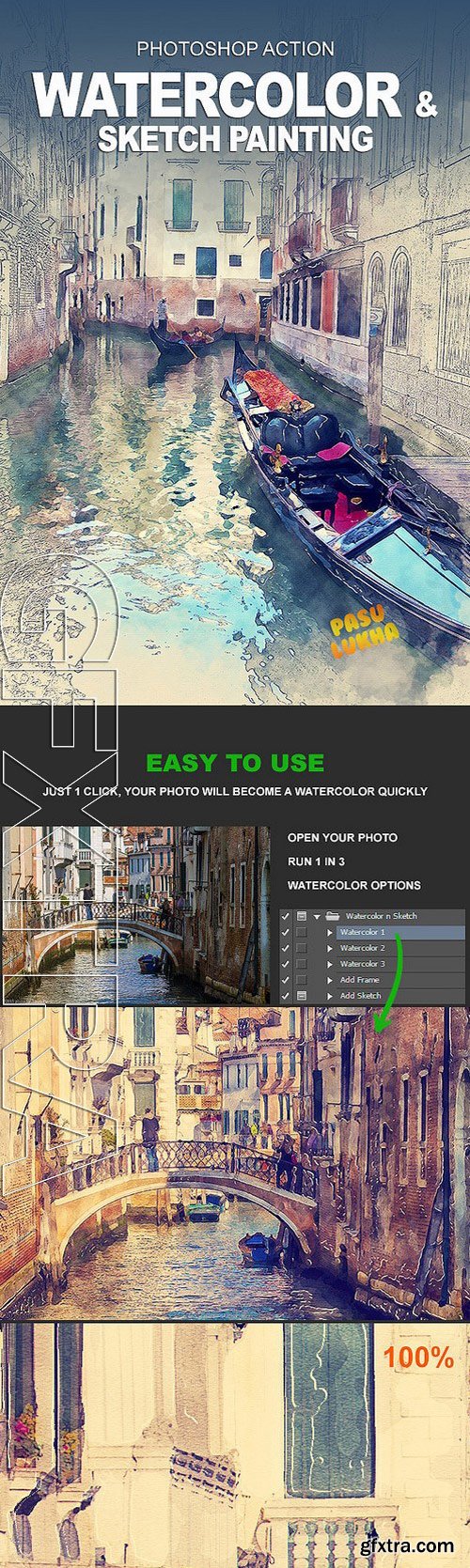 GraphicRiver - Watercolor And Sketch Painting 11487458