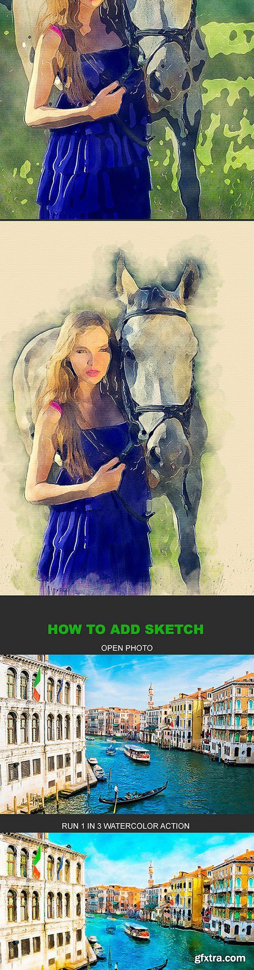 GraphicRiver - Watercolor And Sketch Painting 11487458