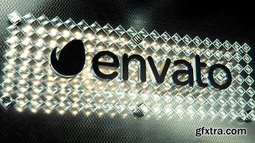 VideoHive Gold & Black Crystallized Glass Logo Reveal 11316786