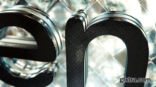 VideoHive Gold & Black Crystallized Glass Logo Reveal 11316786