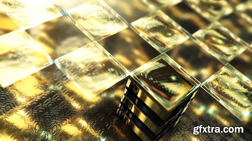 VideoHive Gold & Black Crystallized Glass Logo Reveal 11316786