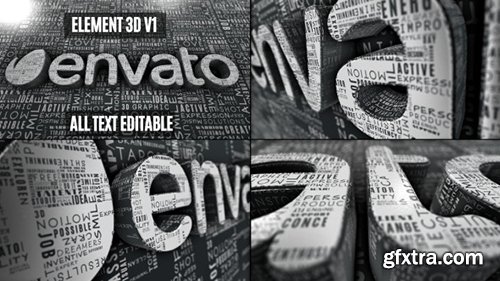 VideoHive Creative Words Logo Reveal 11330502