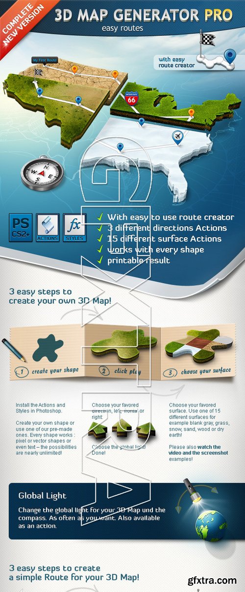 GraphicRiver - 3D Map Generator Pro – Easy Routes 1328869