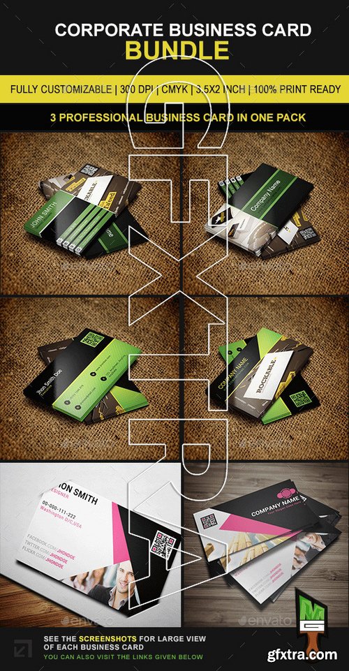 GraphicRiver - Portfolio Picture Business Card Bundle - 04 11004672