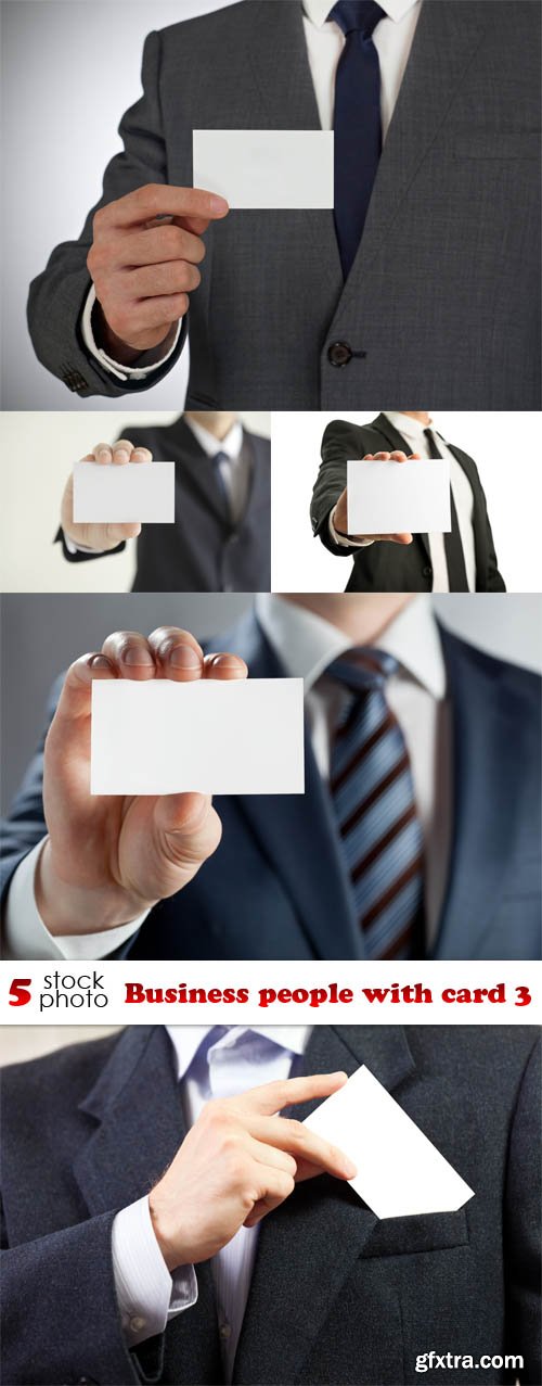 Photos - Business people with card 3