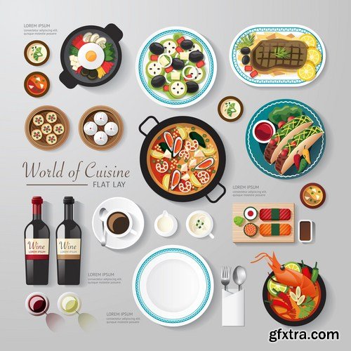 Food & Drink Design Elements #2 - 25 Vector