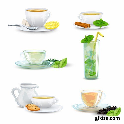 Food & Drink Design Elements #2 - 25 Vector