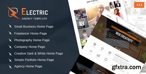 ThemeForest - Electric v1.0 - Multipurpose HTML Site Template - 9517155