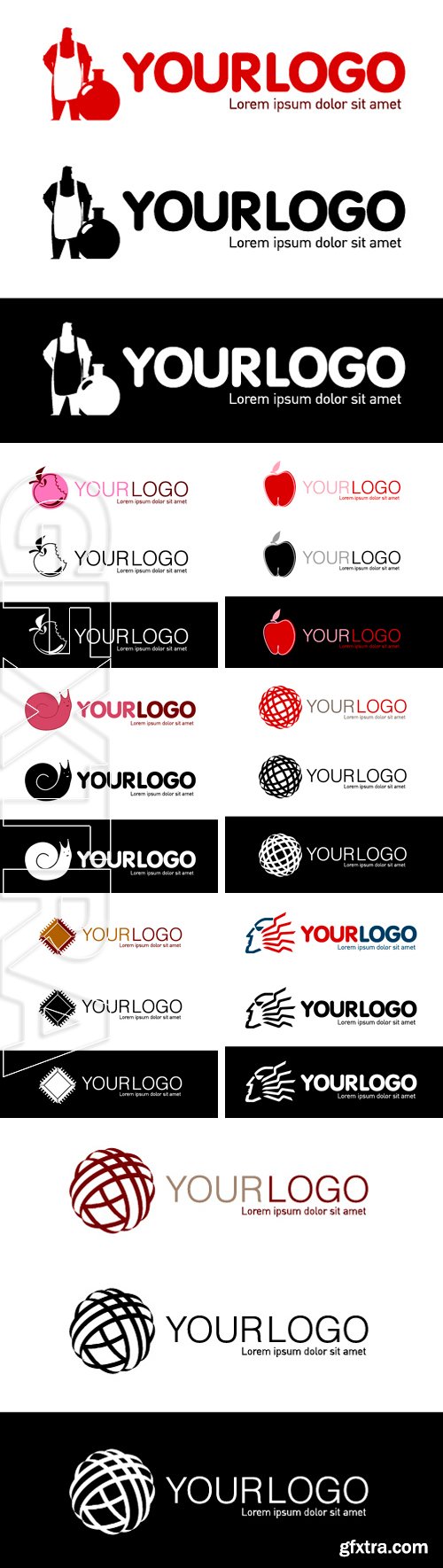 Stock Vectors - Business theme. Creative concept icon. Corporate company identity