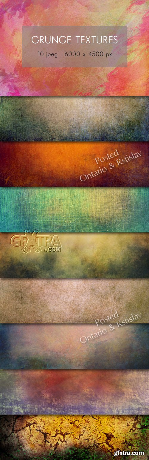 Grunge Textures, pack 36