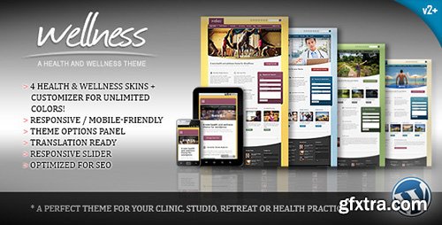 ThemeForest - Wellness v2.0 - A Health & Wellness WordPress Theme - 3003585