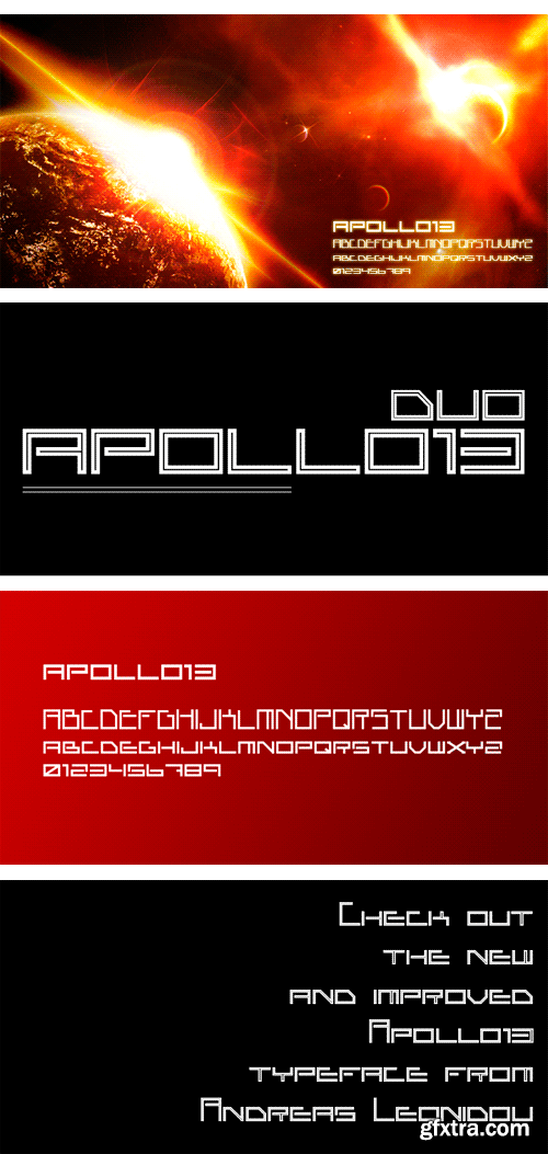 ALT Apollo13 Font Family