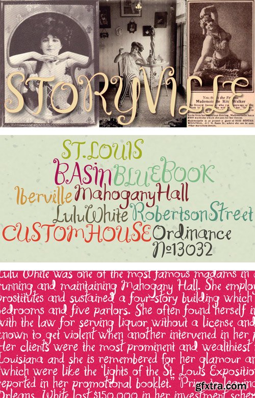 Storyville Font