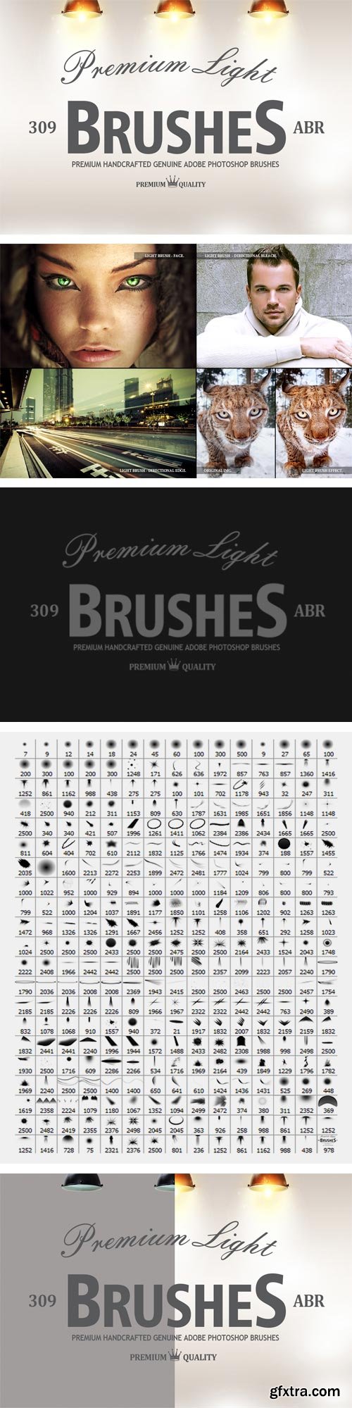 309 Premium Light Effect Brushes (CM 64881)