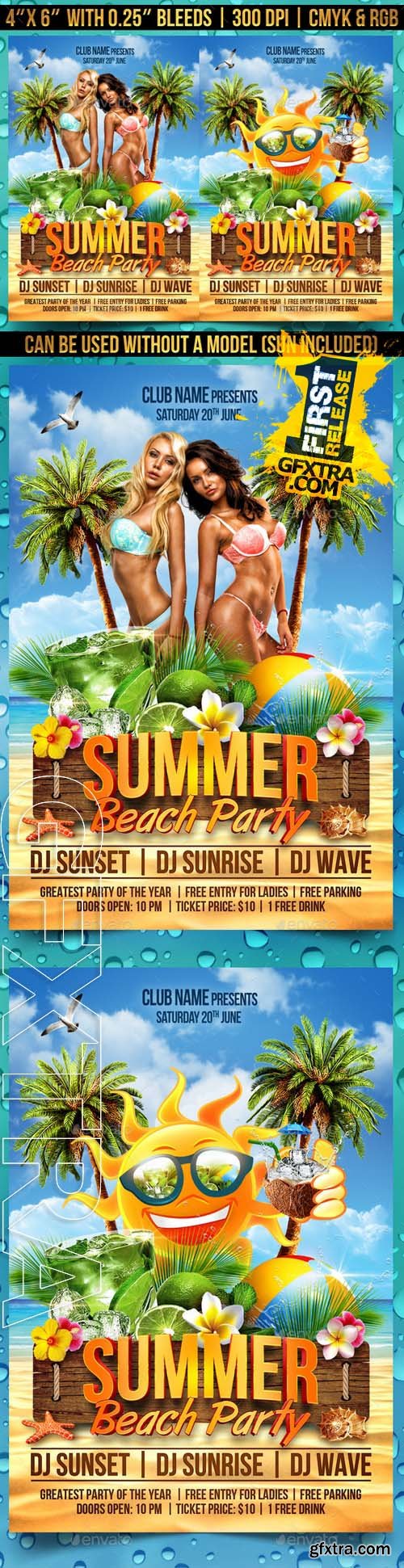 Summer Beach Party Flyer - GraphicRiver 11321998