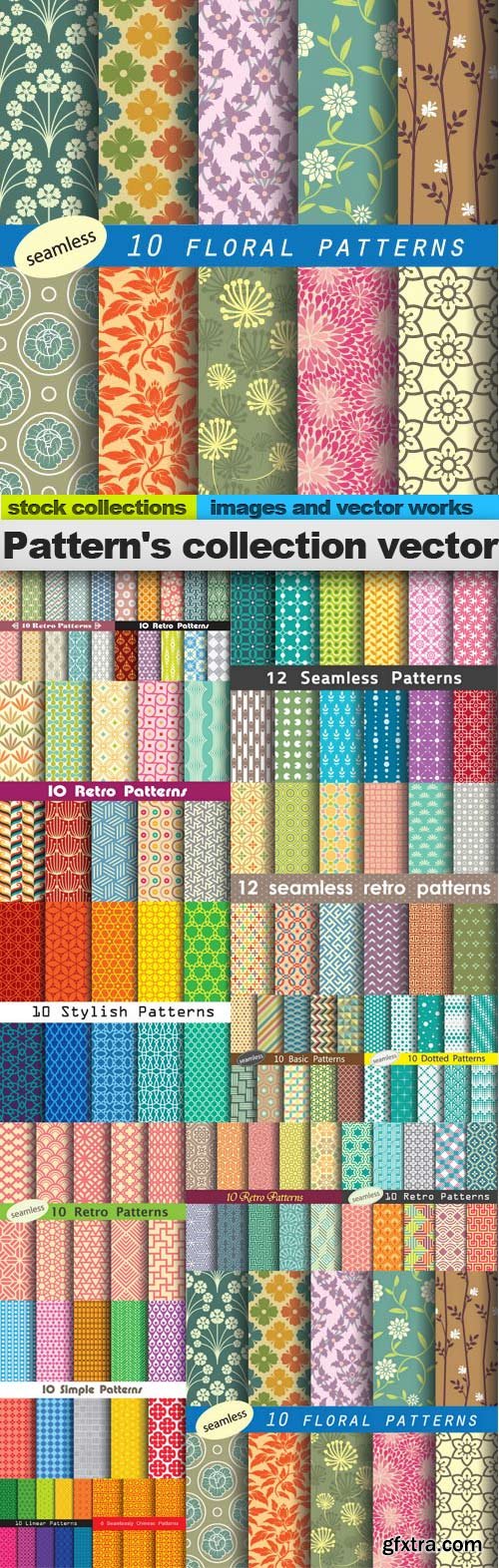 Pattern's collection vector, 15 x EPS