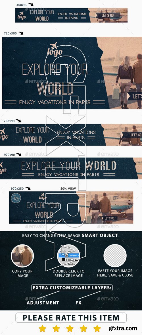 GraphicRiver - Vintage Travel Web Ad Marketing Banners 11523667