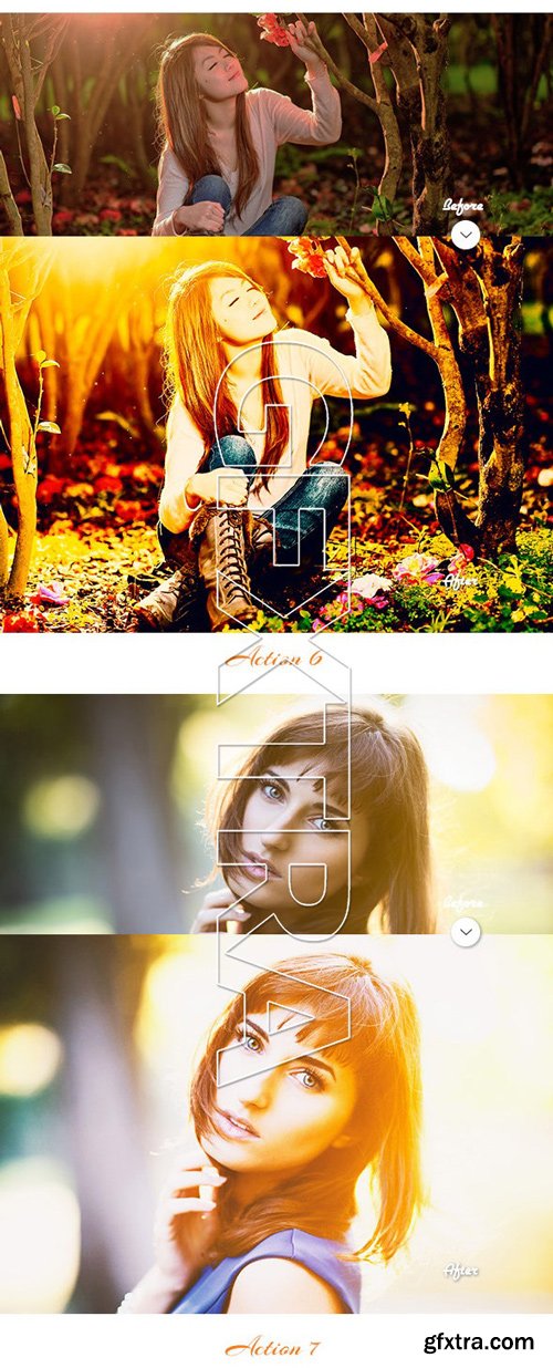 GraphicRiver - 55 + Photoshop Action Bundle 11520553