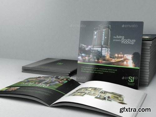 GR 5 in 1 Brochure Mock-up Bundle - 10061301