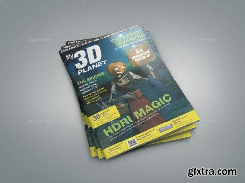 GR 5 in 1 Brochure Mock-up Bundle - 10061301