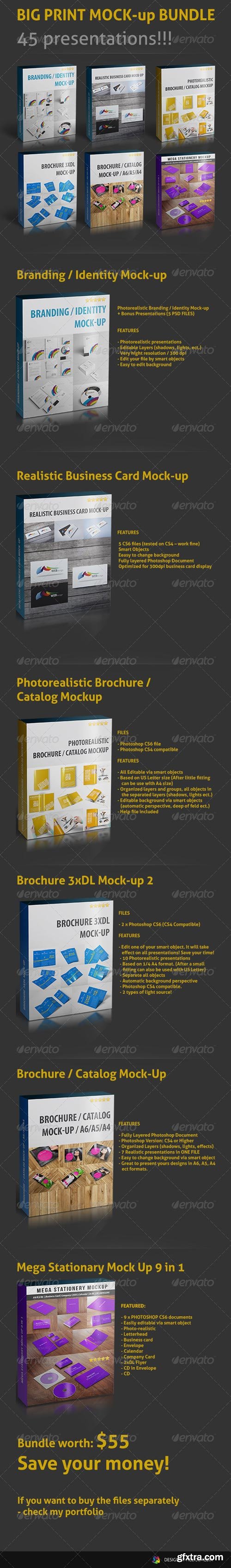 GR Big Print Mock-up Bundle - 4595621