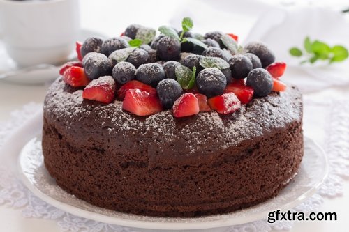 Collection of delicious chocolate cake pie pastry 25 HQ Jpeg