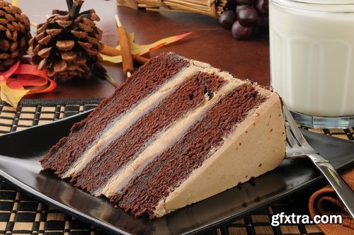 Collection of delicious chocolate cake pie pastry 25 HQ Jpeg