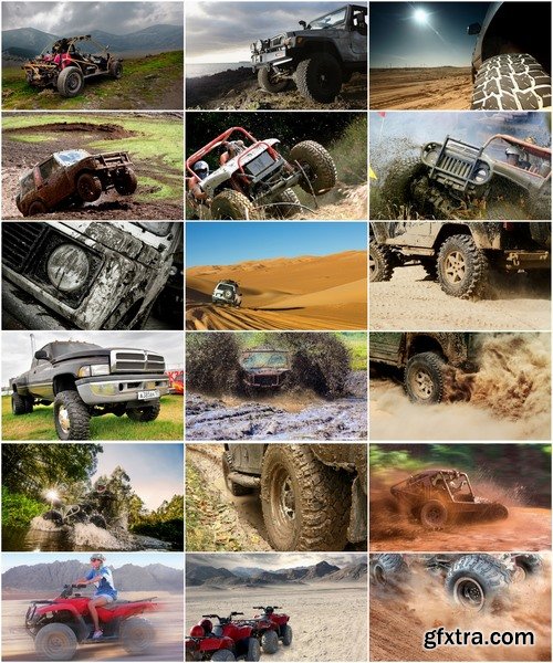 Collection of SUV jeep mud off-road rally raid 25 HQ Jpeg