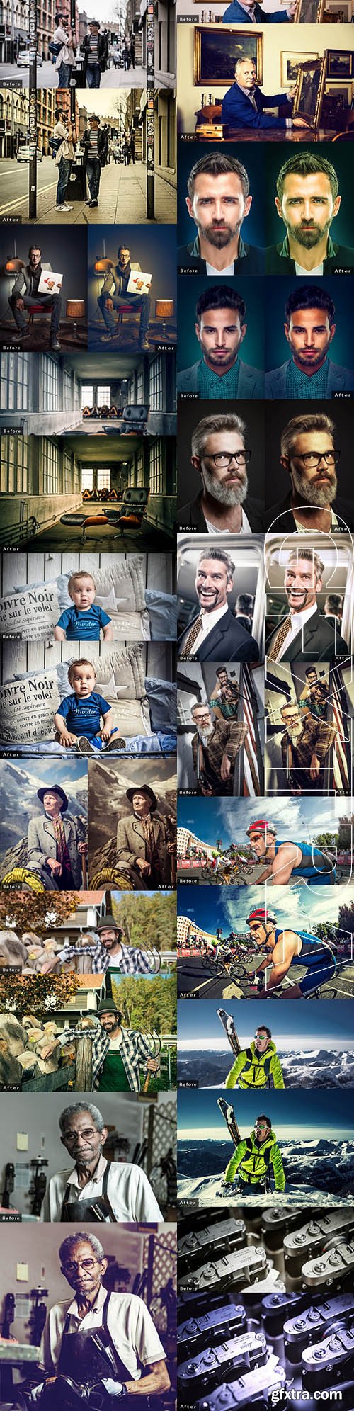 50 Photoshop Actions - GraphicRiver 11491656