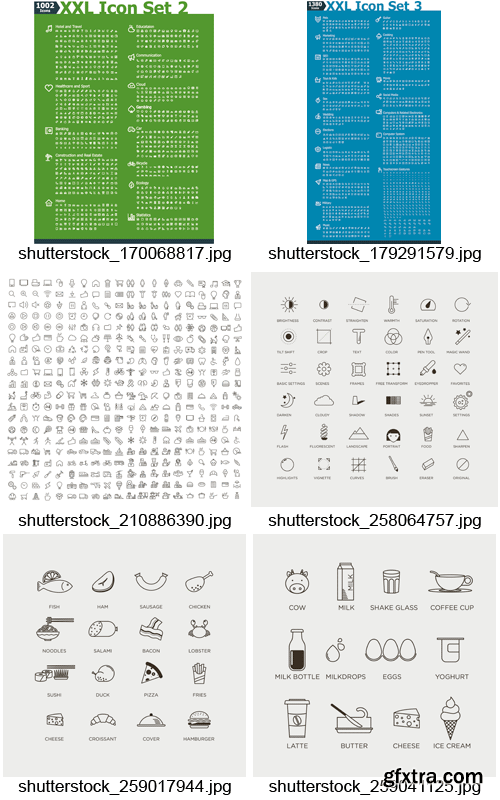 Amazing SS - Thin Line Icons 2, 25xEPS