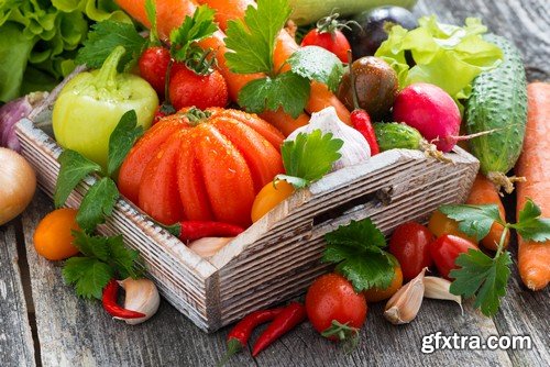 Stock Photos - Fresh vegetables 3, 25xJPG