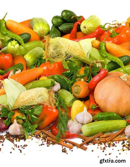 Stock Photos - Fresh vegetables 3, 25xJPG