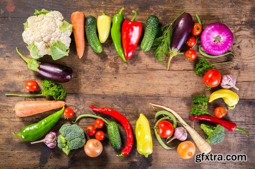 Stock Photos - Fresh vegetables 3, 25xJPG