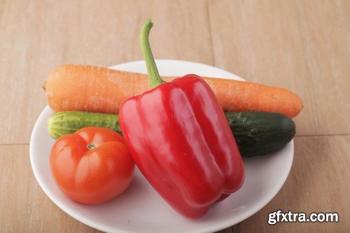 Stock Photos - Fresh vegetables 3, 25xJPG