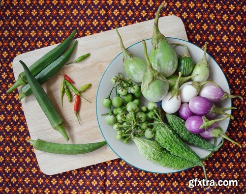 Stock Photos - Fresh vegetables 3, 25xJPG