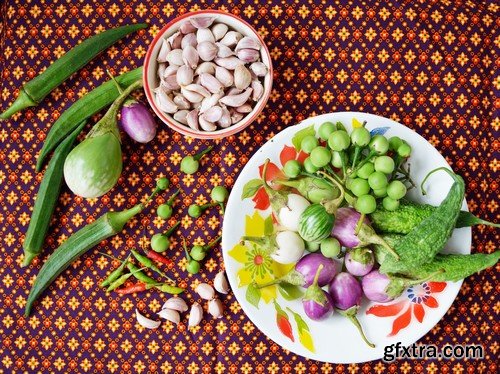 Stock Photos - Fresh vegetables 3, 25xJPG