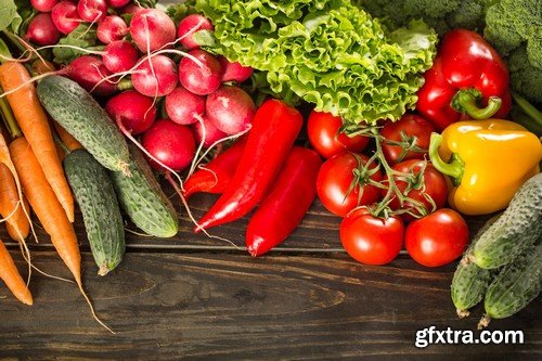 Stock Photos - Fresh vegetables 3, 25xJPG