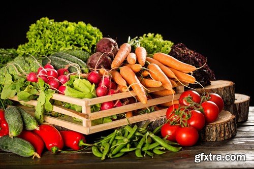 Stock Photos - Fresh vegetables 3, 25xJPG