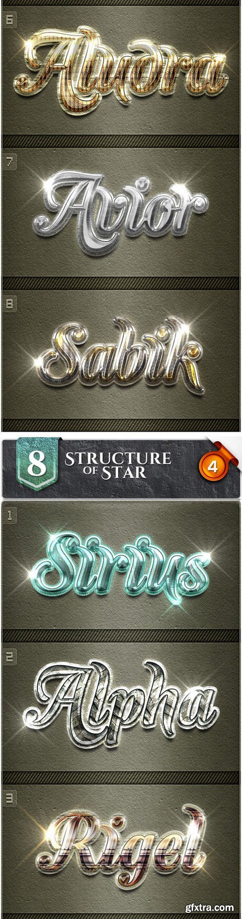 GraphicRiver - 48 Structure Of Stars Bundle 9493393