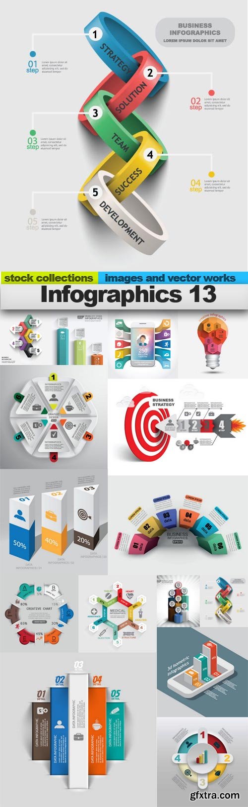 Infographics 13, 15 x EPS