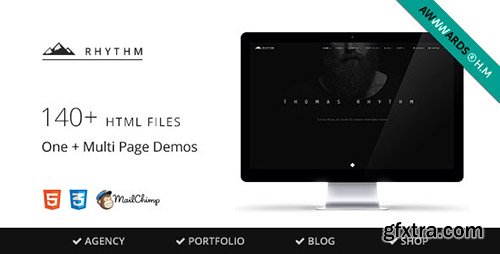 ThemeForest - Rhythm v1.8 - Multipurpose One/Multi Page Template - 10140354