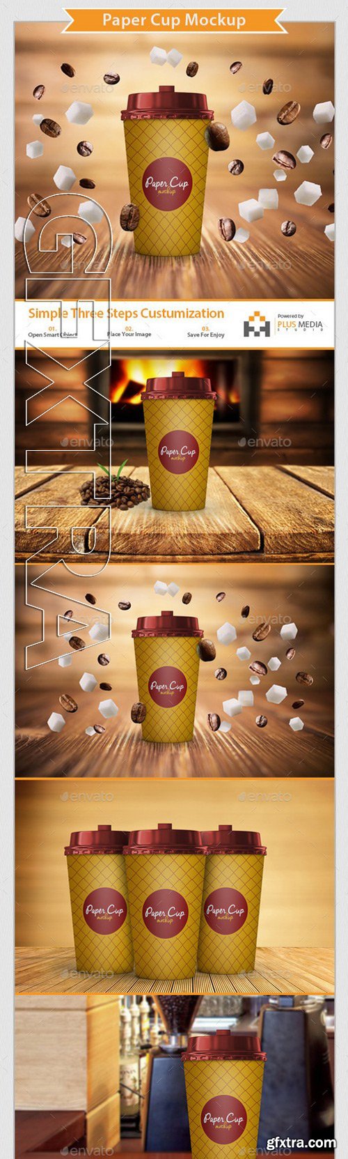 GraphicRiver - Paper Cup Mockup 11529996