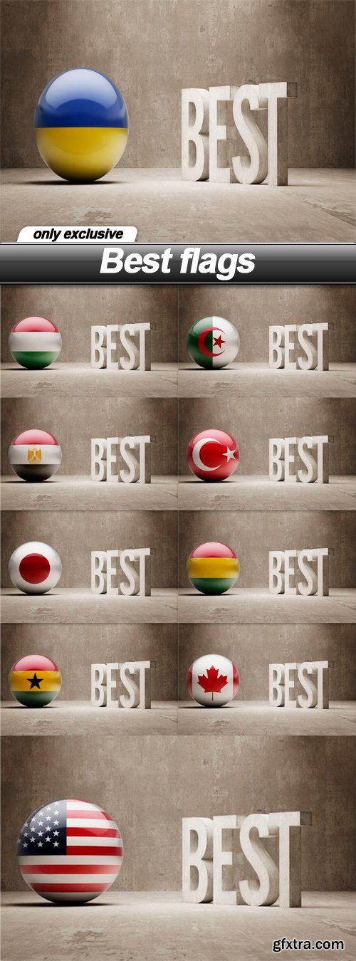 Best flags - 10 UHQ JPEG