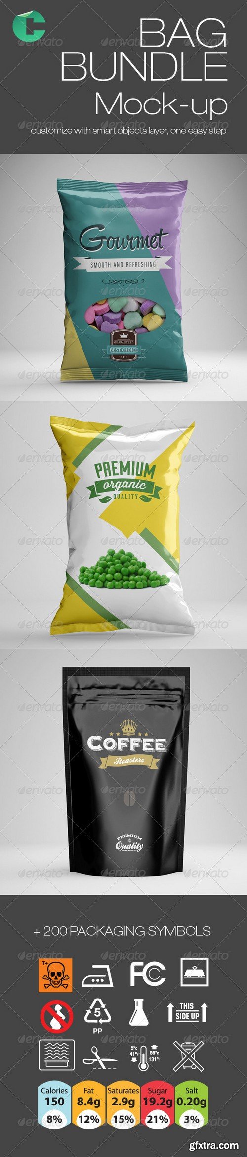 GraphicRiver - Bags Bundle Mockup 7365713